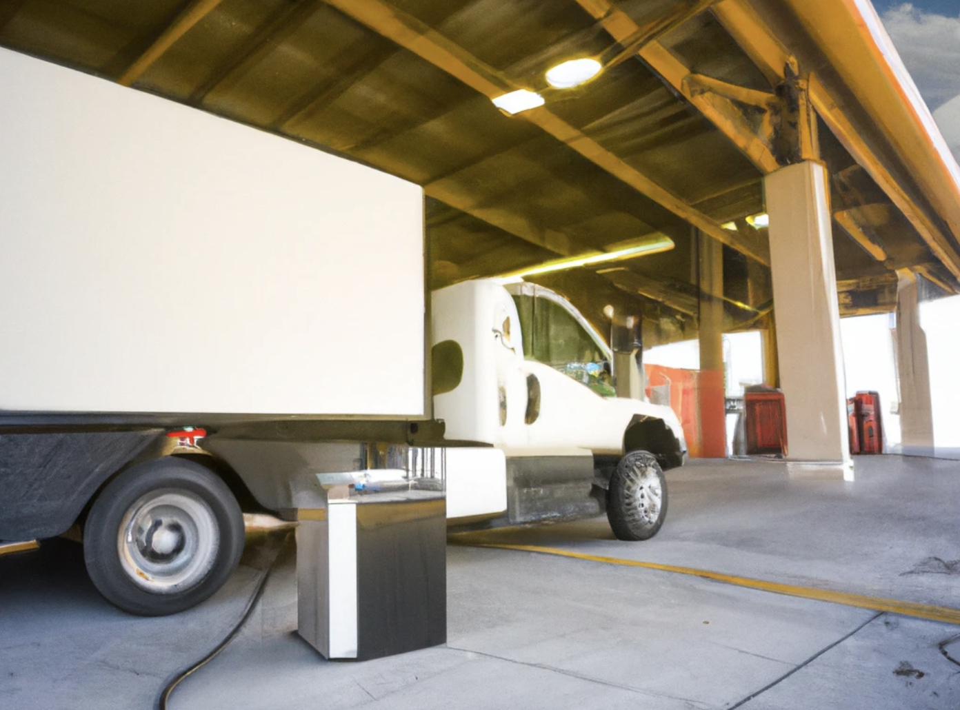 Zero-emission truck